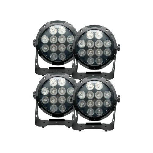 SLX Outdoor-XL Akku: 4 LED Akku PAR Lights im Paket